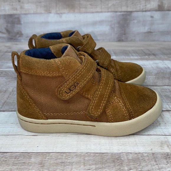 UGG Other - UGG T Rennon Herringbone High Top Sneaker Shoes 9